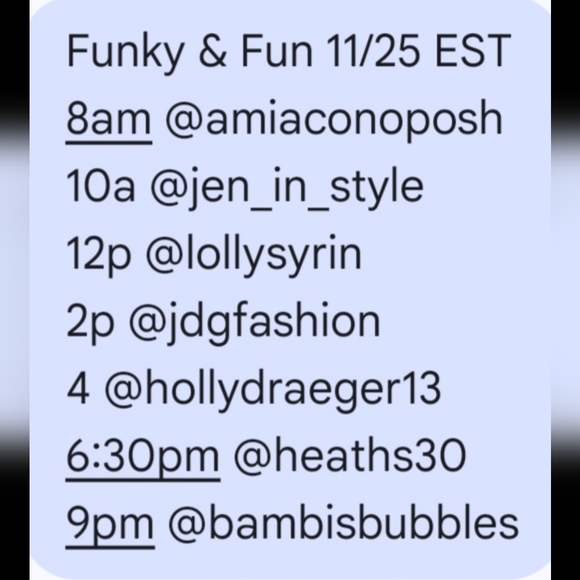 Funky & Fun Share Show Train 8am-11pm No Lux - Picture 2 of 14